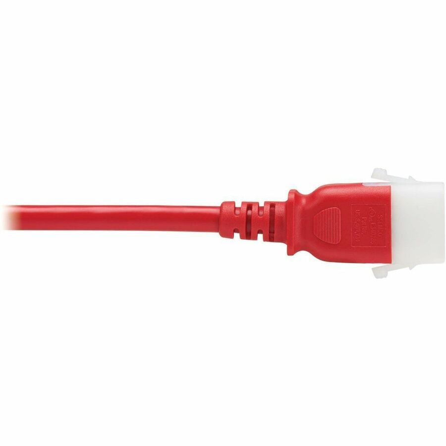 Eaton Tripp Lite Series PDU Power Cords, C13 to P-Lock C14 - Heavy-Duty, 15A, 250V, 14 AWG, 2 ft. (0.6 m), Red, 6 Pack — P005-E02-ARD-6