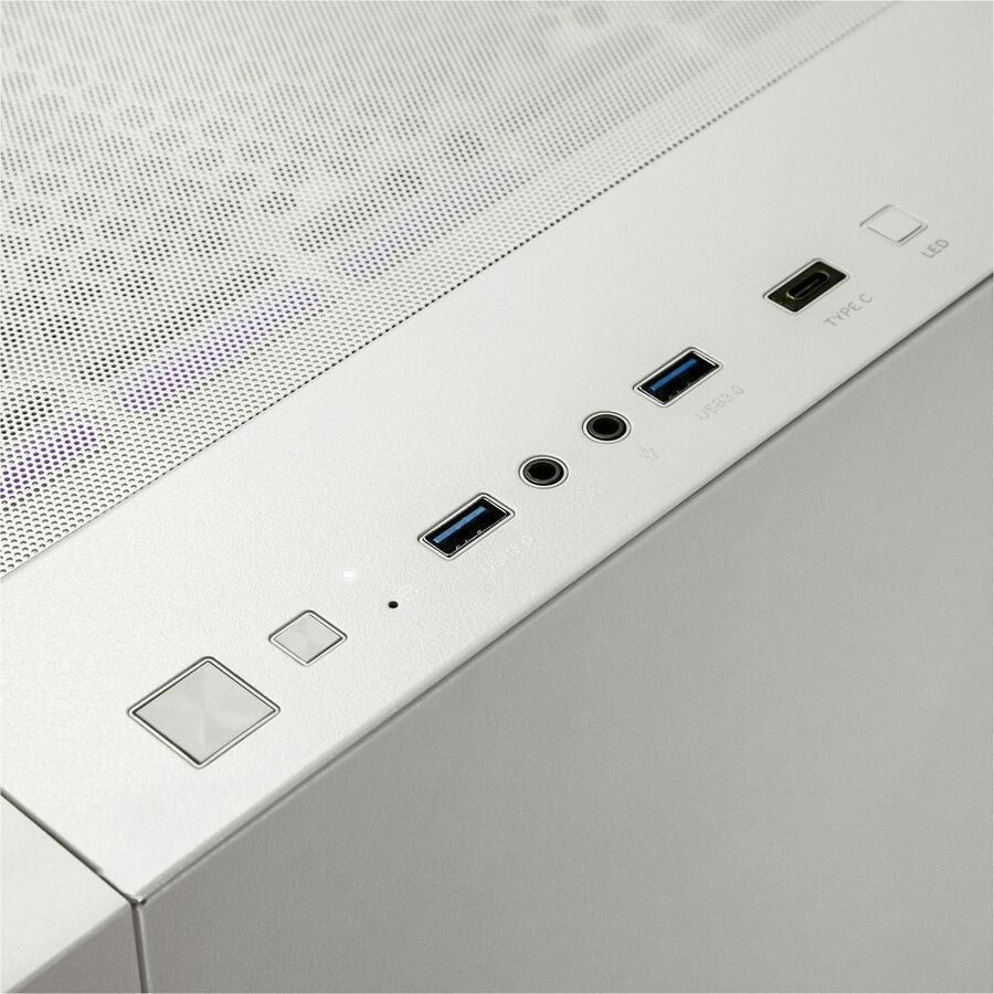 CLX SET Gaming Desktop Computer - Intel Core Ultra 9 285K - 64 GB - 4 TB HDD - 2 TB SSD - Mid-tower - White — TGMSETRTU5203WM