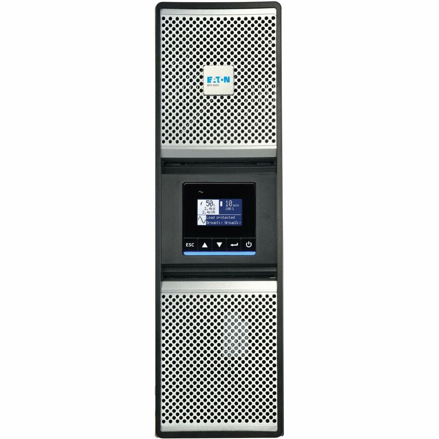 Eaton 9PX G2 5000VA 5000W 208V Online Double-Conversion UPS - L6-30P or Hardwired Input, 2 L6-20R, 2 L6-30R, Hardwired Output, Cybersecure Network Card, Extended Run, 3U Rack/Tower — 9PX5KG2