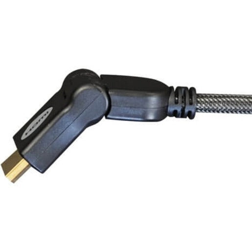 Eaton Tripp Lite Series High-Speed HDMI Cable with Swivel Connectors, Digital Video with Audio, UHD 4K (M/M), 10 ft. (3.05 m) — P568-010-SW