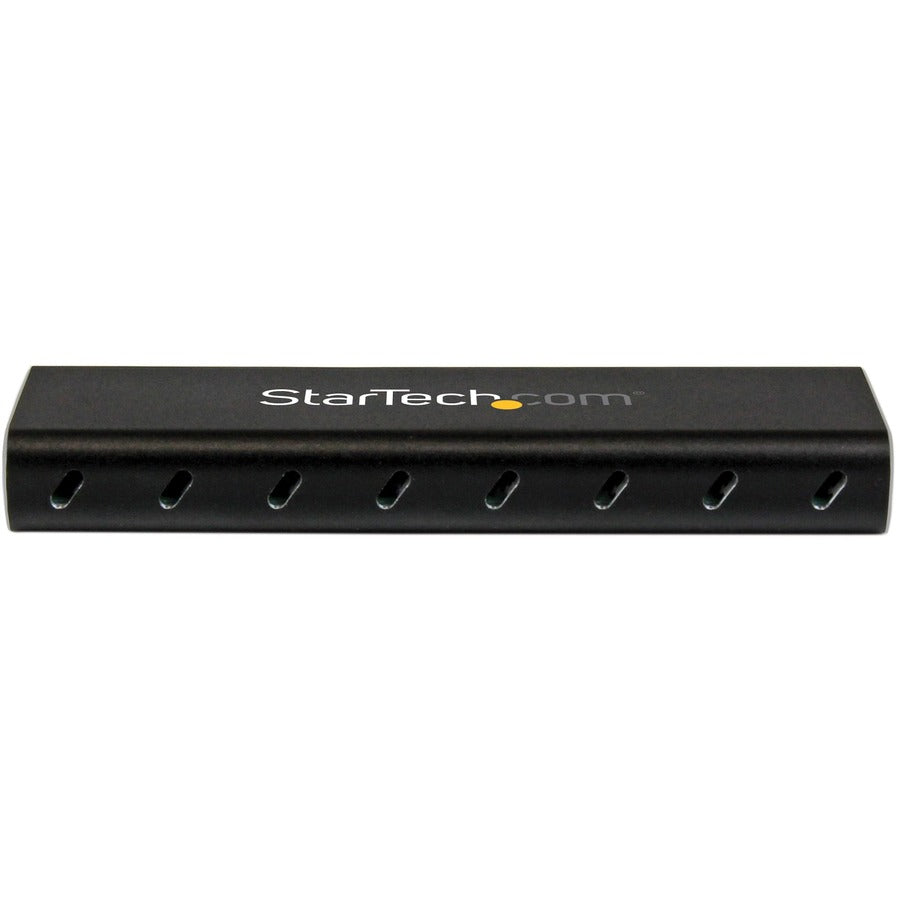 StarTech.com M.2 SSD Enclosure for M.2 SATA SSDs - USB 3.0 (5Gbps) with UASP - External M.2 SSD Enclosure - Aluminum — SM2NGFFMBU33