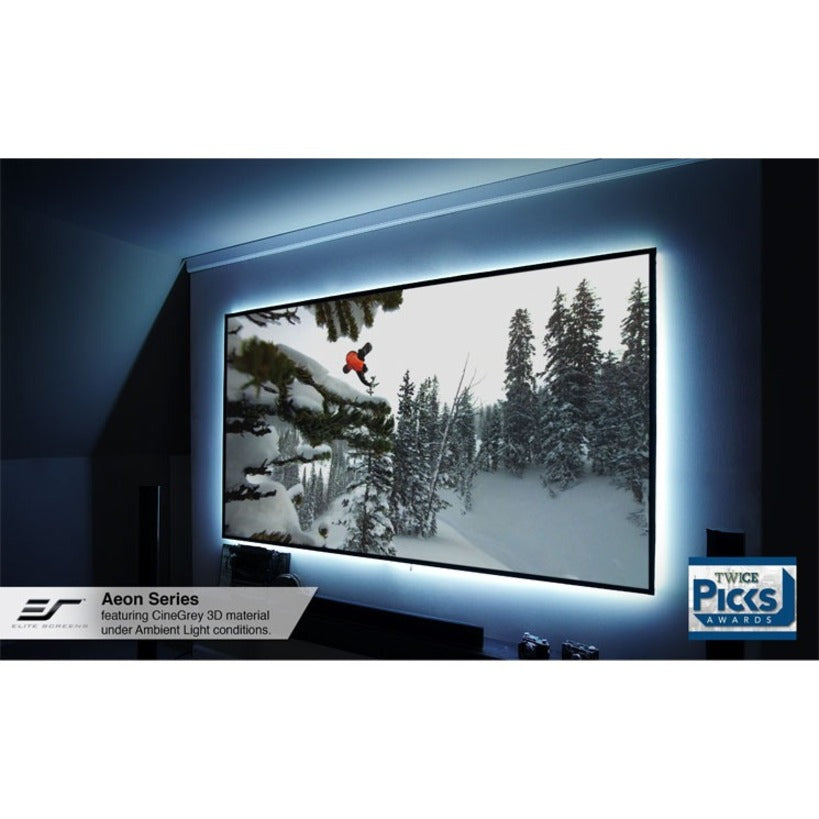 Elite Screens Aeon AR165WH2 165" Fixed Frame Projection Screen — AR165WH2