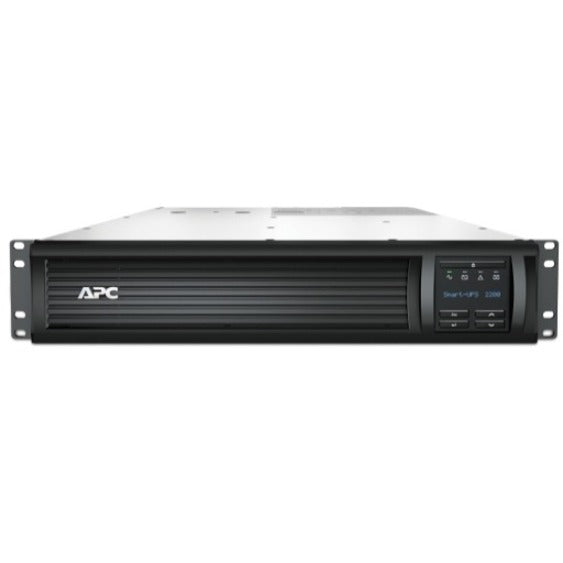 APC Smart-UPS, Line Interactive, 2200VA, Rackmount 2U, 120V, 6x NEMA 5-15R+2x NEMA 5-20R outlets, SmartConnect Port+SmartSlot, AVR, LCD — SMT2200RM2UC