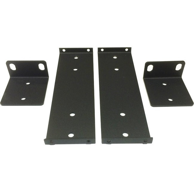 Vaddio Dual 1/2 Rack Mounting Kit - Black — 998-6000-006