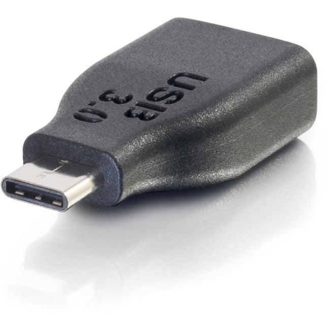 C2G USB 3.0 (USB 3.1 Gen 1) USB-C® to USB-A Adapter Converter M/F - Black — 28868