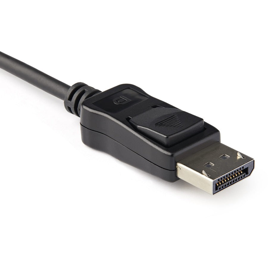 StarTech.com DisplayPort to HDMI Adapter, 4K 60Hz HDR10 Active DisplayPort 1.4 to HDMI 2.0b Converter, Latching DP Connector, DP to HDMI — DP2HD4K60H