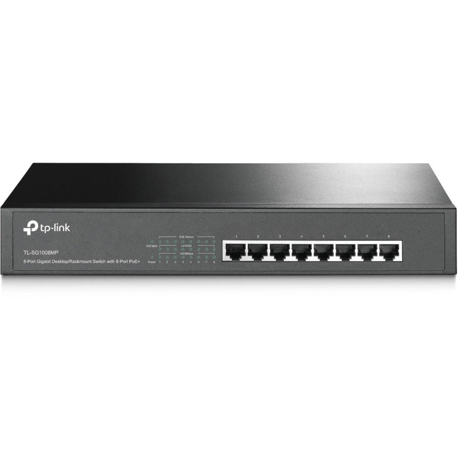 TP-Link TL-SG1008MP - 8-Port Gigabit PoE Switch — TL-SG1008MP