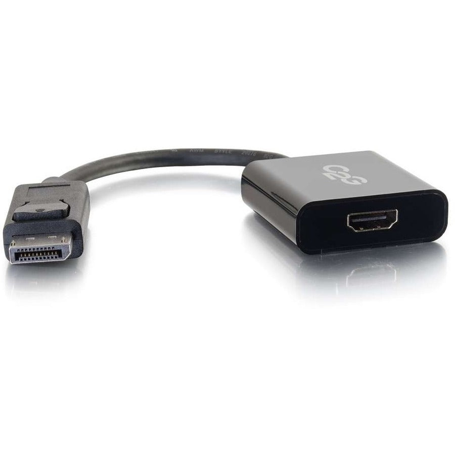 C2G DisplayPort to HDMI Active Adapter Converter 4K 30Hz - Black — 54306