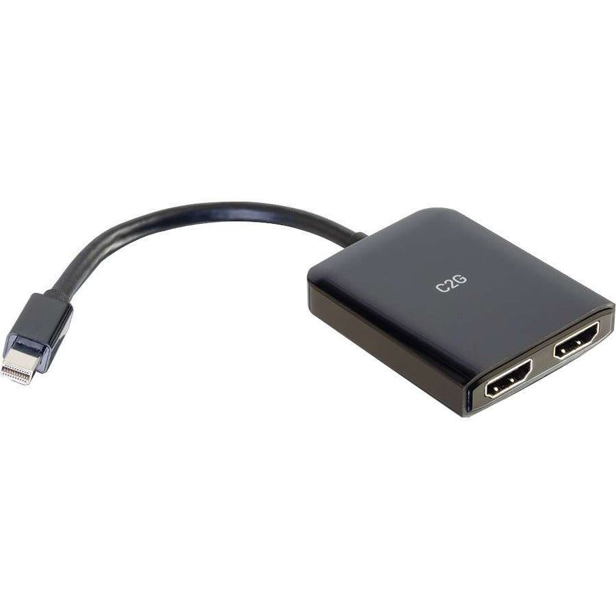 C2G 4K Mini DisplayPort to HDMI Monitor Splitter - Dual Monitor Hub — 54292