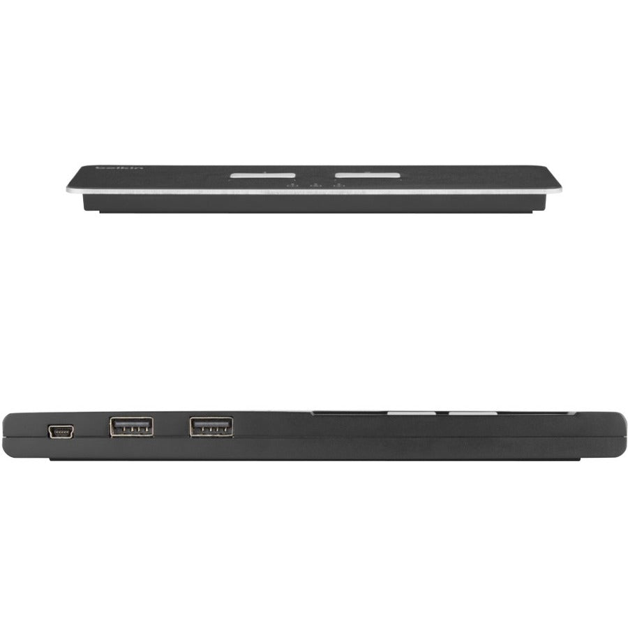 Belkin 2-Port Single Head Modular Secure KVM Switch Base Unit PP4.0 W/ Remote — F1DN102MOD-BA-4