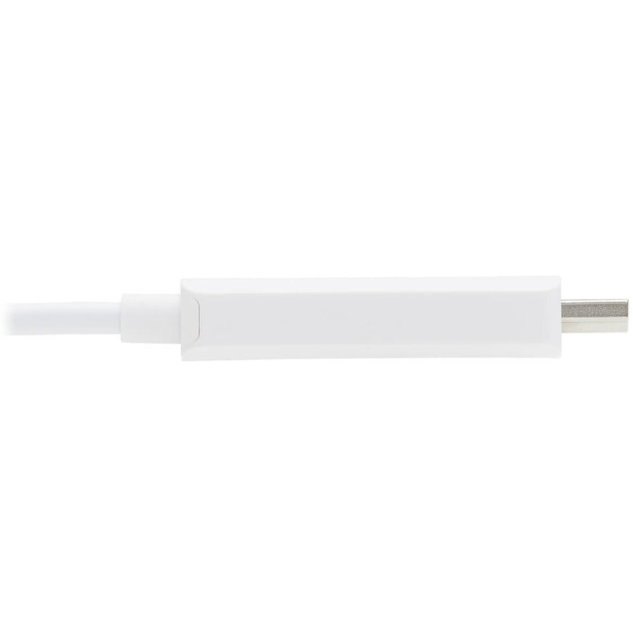 Eaton Tripp Lite Series USB-C to HDMI Adapter Cable (M/M), 4K, 4:4:4, Thunderbolt 3 Compatible, White, 6 ft. (1.8 m) — U444-006-HWE