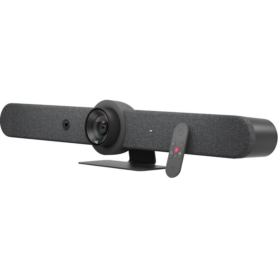Logitech Rally Bar All-In-One Video Bar for Medium and Large Rooms, Graphite — 960-001308
