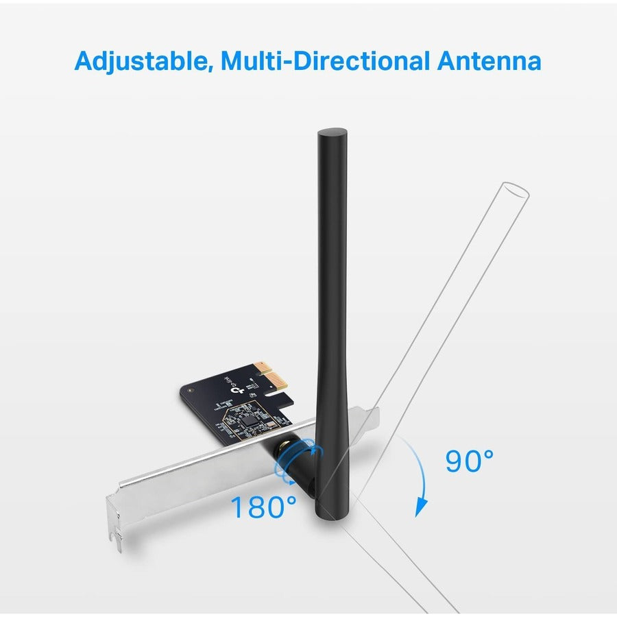 TP-Link Archer T2E - PCIe WiFi Card for Desktop PC - Dual Band Wireless Internal Network Card — ArcherT2E