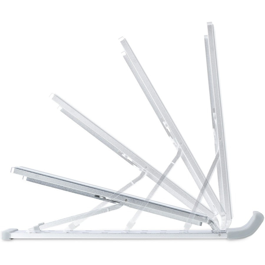 StarTech.com Foldable Laptop Riser Stand, Portable Height Adjustable Ergonomic Laptop Stand, Tilt/Raised/Angled Laptop/Tablet Stand — LAPTOP-RISER-BAR