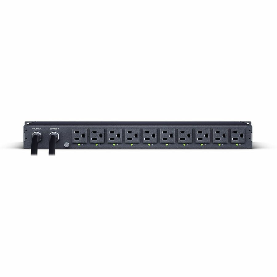 CyberPower PDU44001 Single Phase 100 - 120 VAC 15A Switched ATS PDU — PDU44001