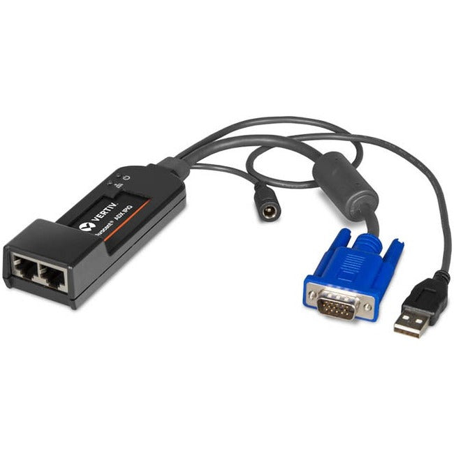 Vertiv Avocent IPIQ IP KVM Device | IT Management | Remote KVM Access | KVM over IP| VGA | 2-Year Factory Warranty - Optional Extended Warranty Available (ADX-IPIQ-400) — ADX-IPIQ-400