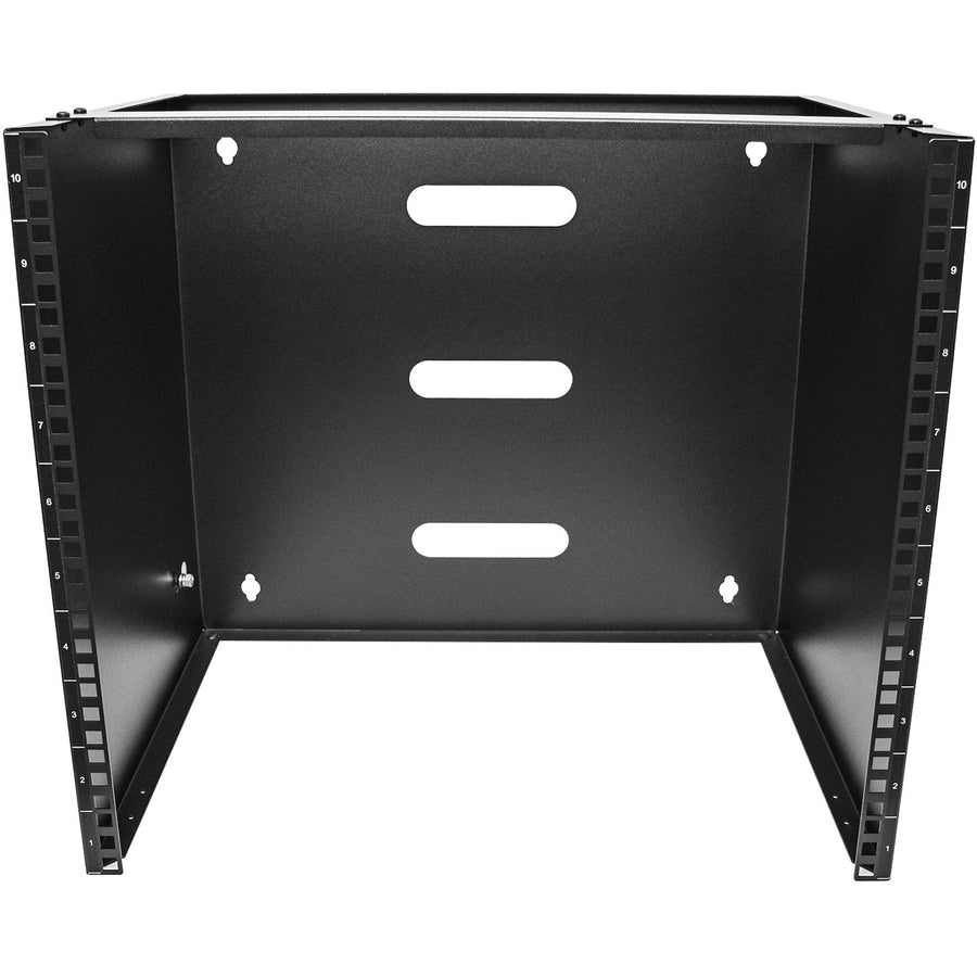 StarTech.com 10U Wall Mount Rack, 14in Deep, 19 inch Wall Mount Network Rack, Wall Mounting Patch Panel Bracket for Switch/IT Equipment — RACK-10U-14-BRACKET