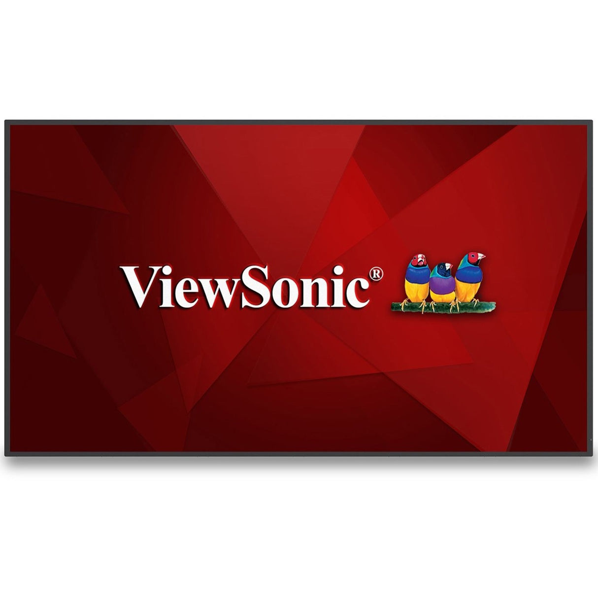 ViewSonic CDE5530 55" 4K UHD Wireless Presentation Display 24/7 Commercial Display with Portrait Landscape, HDMI, USB, USB C, Wifi/BT Slot, RJ45 and RS232 — CDE5530-E1