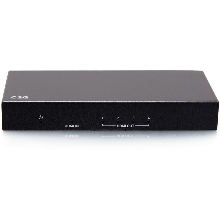 C2G 4-Port HDMI Distribution Amplifier Splitter - 4K 60Hz — C2G41601