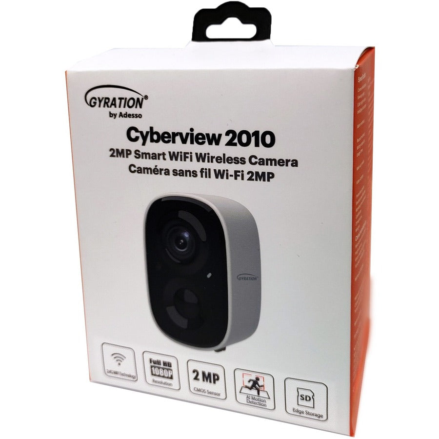Gyration Cyberview Cyberview 2010 2 Megapixel Indoor/Outdoor Full HD Network Camera - Color - White — Cyberview2010