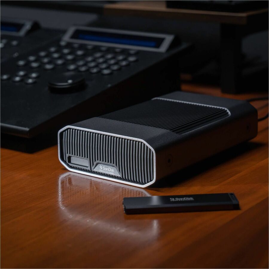 SanDisk G-DRIVE PROJECT SDPHG1H-008T-NBAAD 22 TB Portable Hard Drive - External - Gray — SDPHG1H-022T-NBAAD