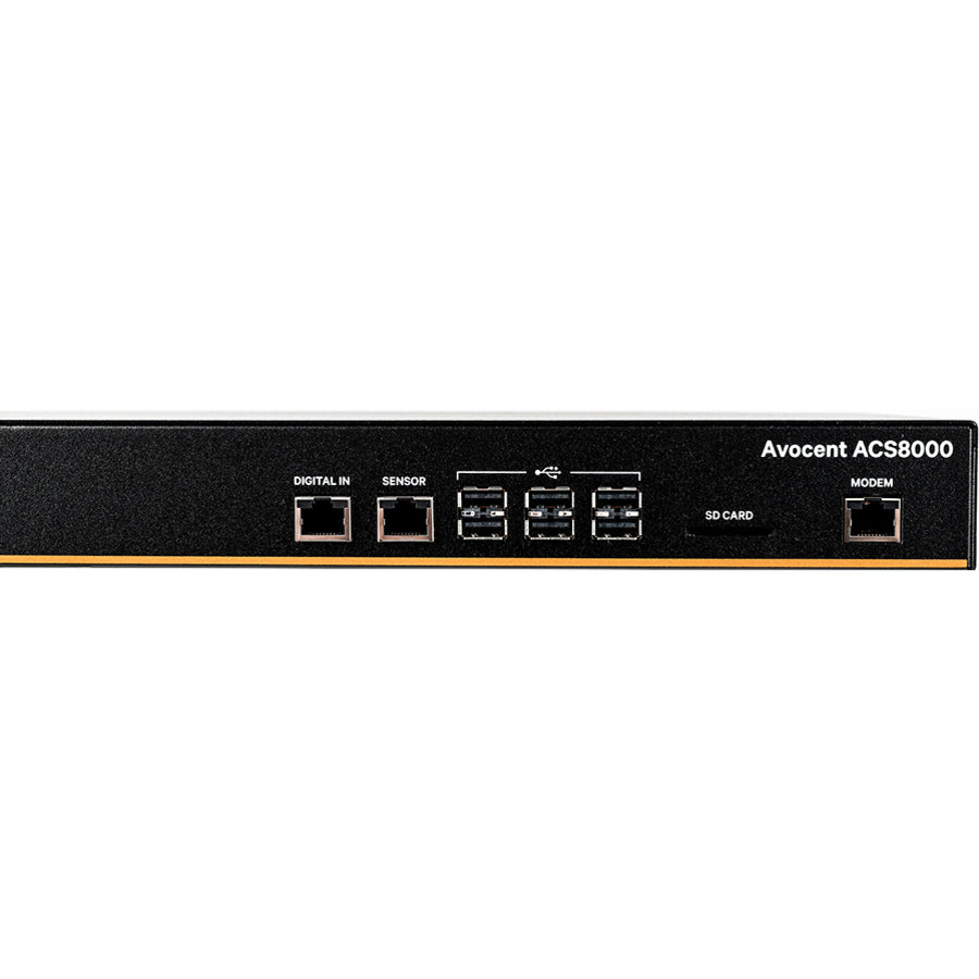 Vertiv Avocent 8-port ACS8000 Console System with dual AC Power Supply, non-TAA — ACS8008MDAC-400