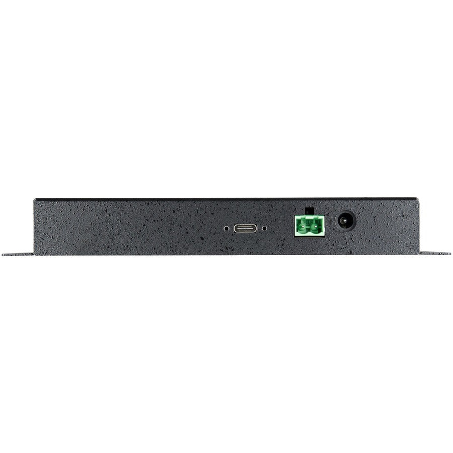 StarTech.com 4 Port USB C Hub 10Gbps - Metal Industrial USB 3.2 Gen 2 Type-C Hub - 3A/1C - USB-C or USB-A Host - Mountable - ESD/Surge — HB31C3A1CME