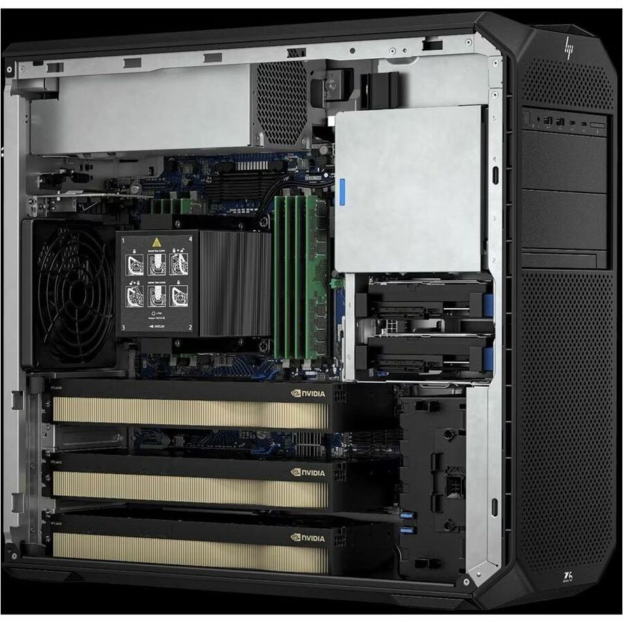 HP Z6 G5 Workstation - 1 Xeon w5-3435X - vPro Technology - 32 GB - 512 GB SSD - Tower - Black - Smart Buy — 81N31UT#ABA