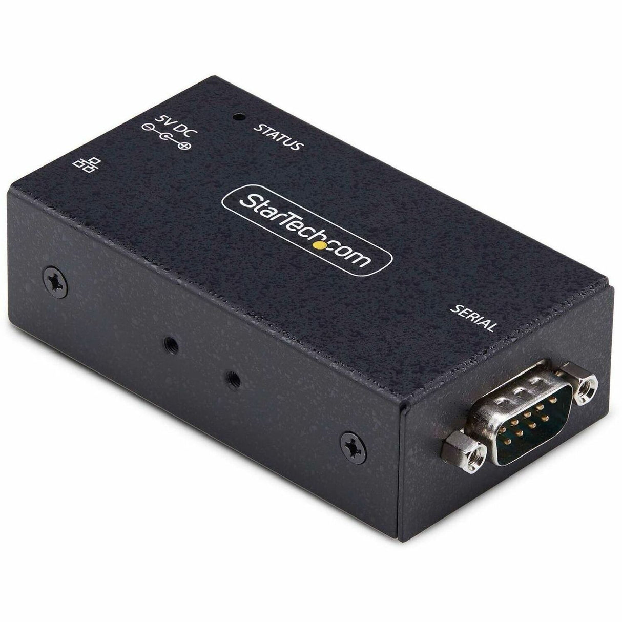 StarTech.com 1-Port Serial to Ethernet Adapter, IP Serial Device Server For Remote RS232 Devices, Wall/DIN Rail Mount, LAN To DB9 Converter — I13-SERIAL-ETHERNET