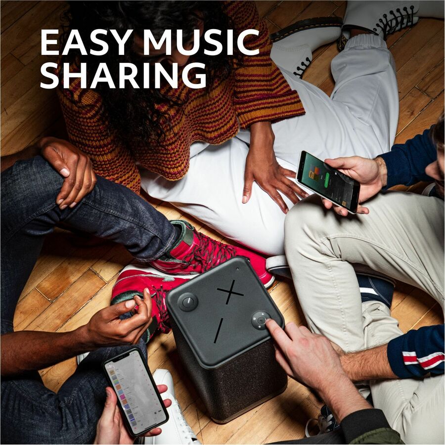 ULTIMATE EARS HYPERBOOM , Portable Wireless Bluetooth Speaker, Loud Speaker, Big Bass, Water resistant IPX4, 150 ft range-Black — 984-001954