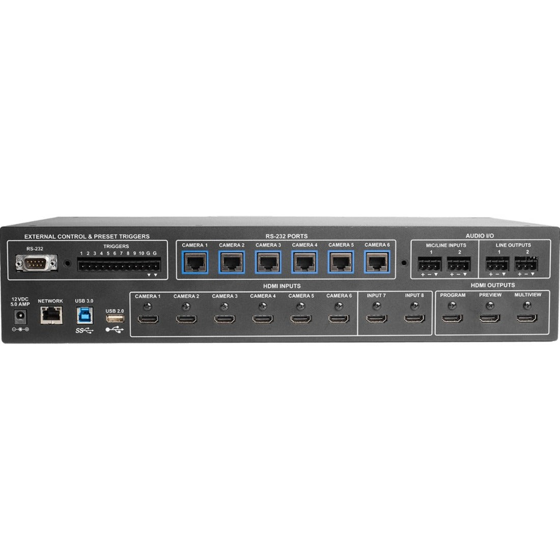 Vaddio AV Bridge MatrixMIX A/V Switcher — 999-5660-000