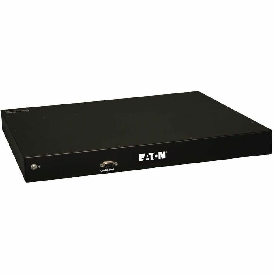 Eaton 3.7kW Single-Phase 208/230V Monitored PDU - LX Platform, 8 C13 Outlets, C20 Input with L6-20P Adapter, 2.4m Cord, 1U Rack-Mount, TAA — PDUMNH20HV