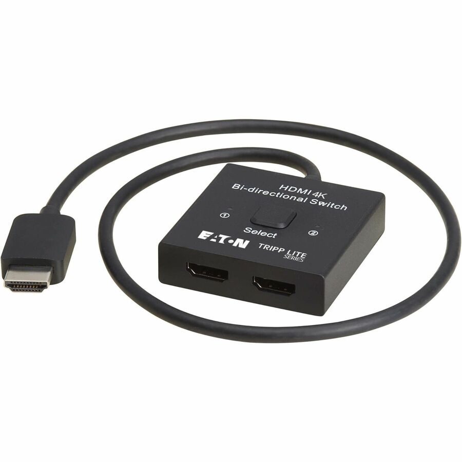 Eaton Tripp Lite Series 2x1 Bi-Directional HDMI Switch - 4K 60 Hz, HDR, HDCP Passthrough — B119-002-BDS