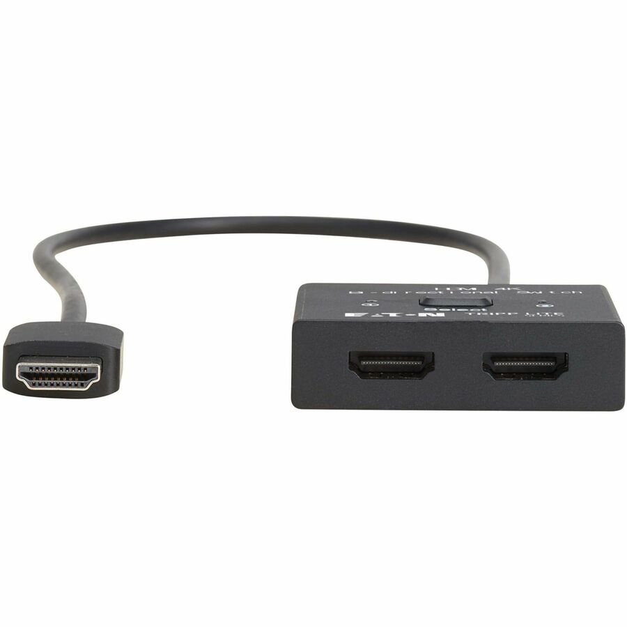 Eaton Tripp Lite Series 2x1 Bi-Directional HDMI Switch - 4K 60 Hz, HDR, HDCP Passthrough — B119-002-BDS