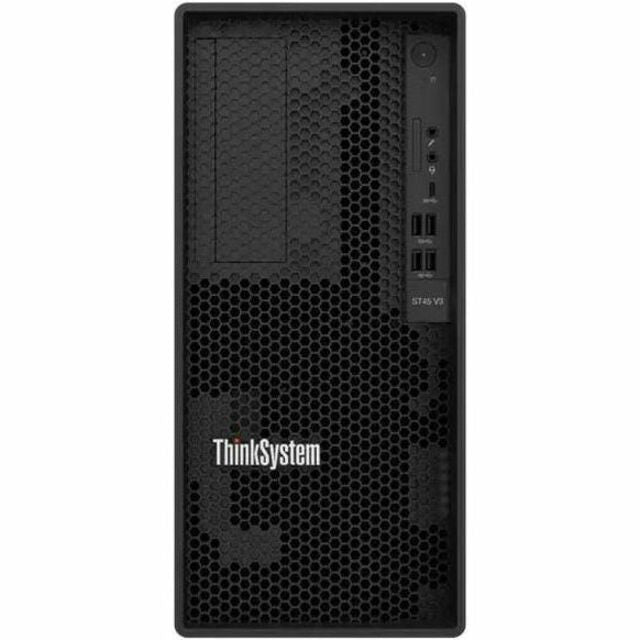 Lenovo ThinkSystem ST45 V3 7DH5A00DNA Tower Server - 1 x AMD EPYC 4124P 3.80 GHz - 16 GB RAM - Serial ATA/600 Controller — 7DH5A00DNA
