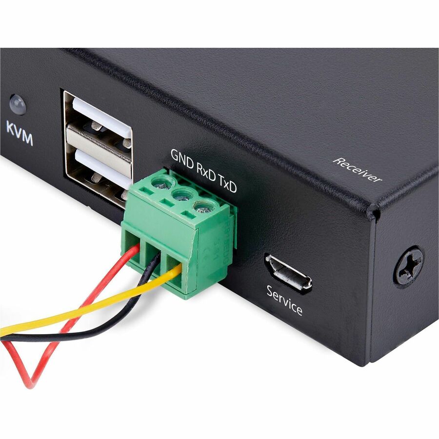 StarTech.com HDMI KVM Receiver Over IP Network for the IH2006 Product Series, 4K 60Hz, Keyboard/Video/Mouse, Receiver Only — IH2006-KVM-RX
