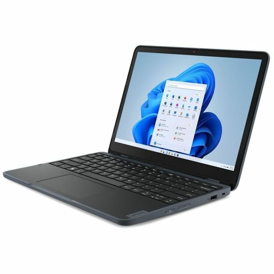 Lenovo 500w Yoga Gen 4 82VQ000RUS 12.2" Touchscreen Convertible 2 in 1 Notebook - WUXGA - Intel Core i3 i3-N300 - 8 GB - 128 GB SSD - English Keyboard - Slate Gray — 82VQ000RUS