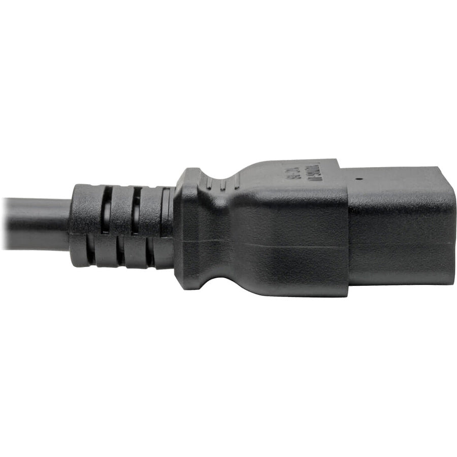 Eaton Tripp Lite Series Power Cord, C19 to NEMA L6-30 - Heavy-Duty, 20A, 100-250V, 12 AWG, 12 ft. (3.66 m), Black — P040-012-P30