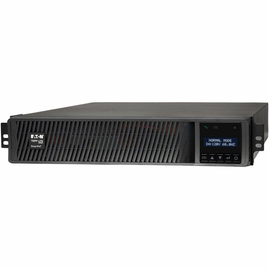 Eaton Tripp Lite Series SmartPro 3000VA 3000W 120V Line-Interactive Sine Wave UPS - 7 Outlets, Network Card Option, LCD, USB, DB9, 2U Rack/Tower — SMART3000RM2U