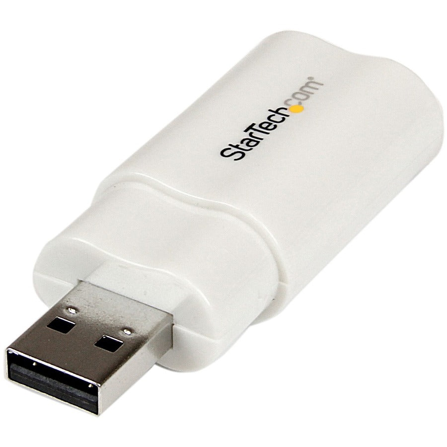 StarTech.com USB 2.0 to Audio Adapter - Sound card - stereo - Hi-Speed USB — ICUSBAUDIO