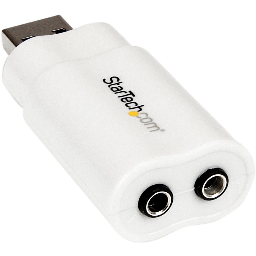 StarTech.com USB 2.0 to Audio Adapter - Sound card - stereo - Hi-Speed USB — ICUSBAUDIO