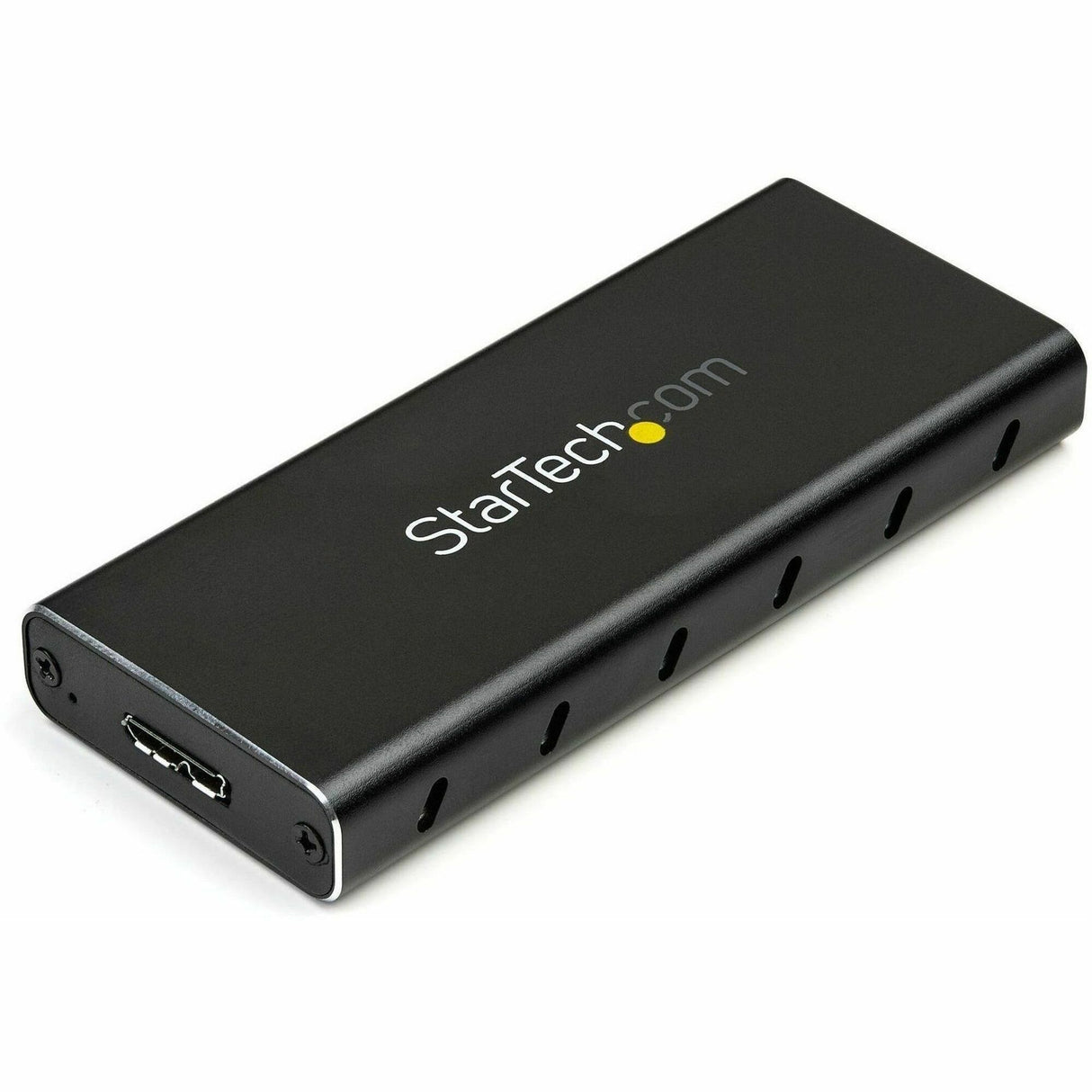 StarTech.com M.2 SSD Enclosure for M.2 SATA SSDs - USB 3.1 (10Gbps) with USB-C Cable - External Enclosure for USB-C Host - Aluminum — SM21BMU31C3