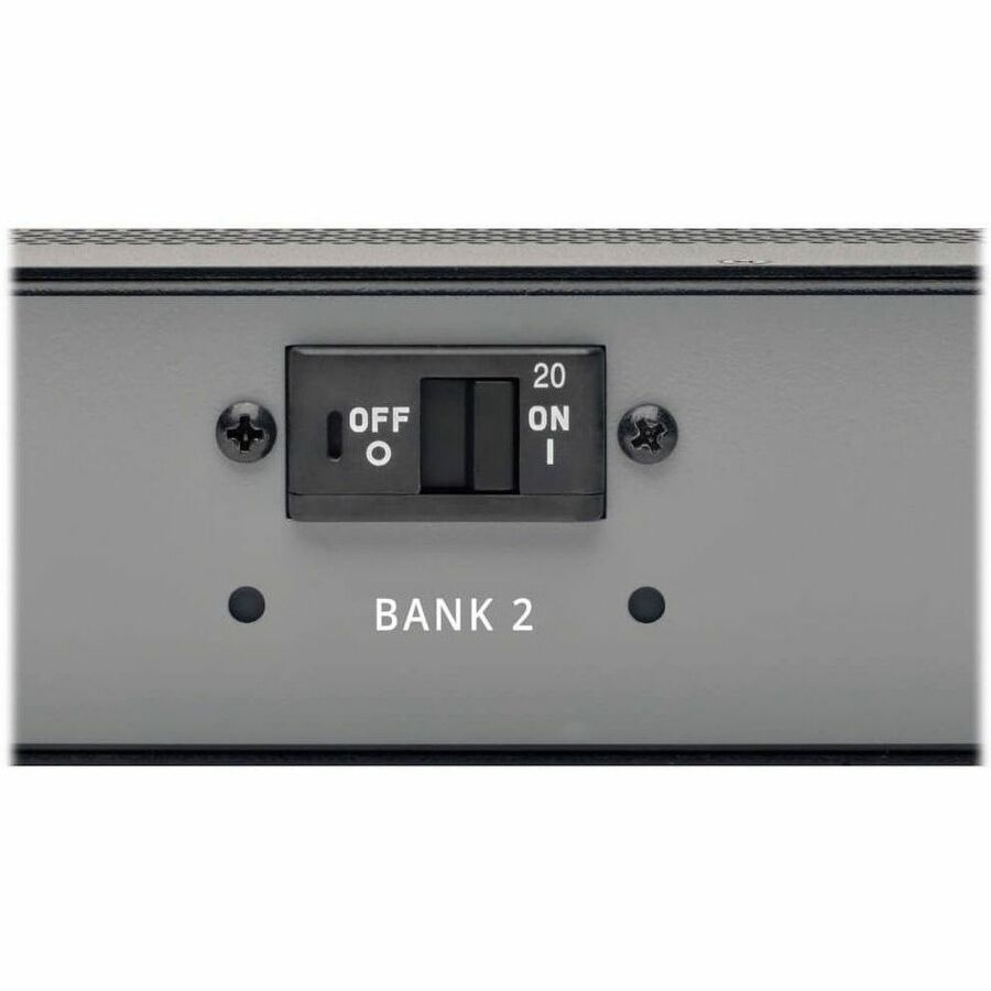 Eaton Tripp Lite Series 5.8kW Single-Phase Local Metered PDU, 200-240V Outlets (8 C19 and 40 C13), L6-30P, 10 ft. (3.05 m) Cord, 0U Vertical, TAA, 70 in. — PDUMV30HV2