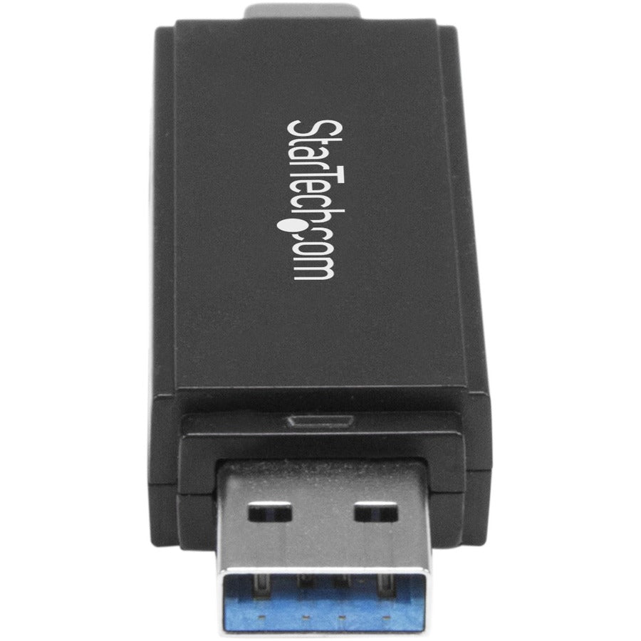 StarTech.com USB 3.0 Memory Card Reader for SD and microSD Cards - USB-C and USB-A - Portable USB SD and microSD Card Reader — SDMSDRWU3AC