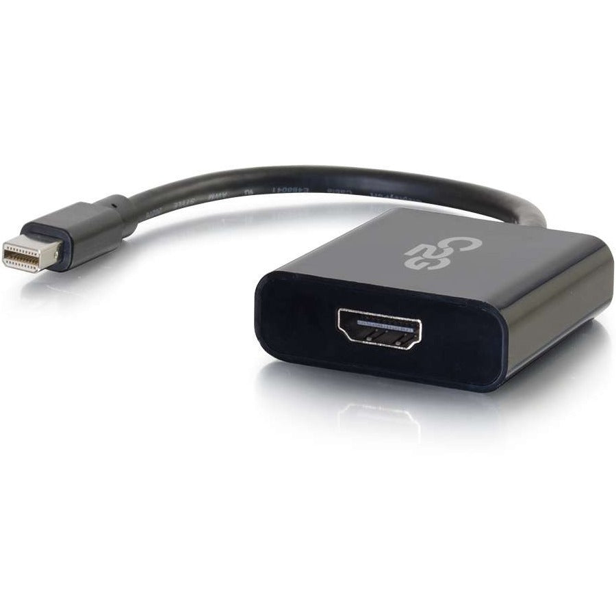 C2G Mini DisplayPort to HDMI Active Adapter Converter - White - M/F — 54308
