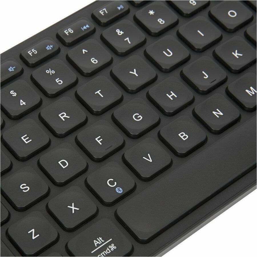 Targus Compact Multi-Device Bluetooth Antimicrobial Keyboard, Black — AKB862US