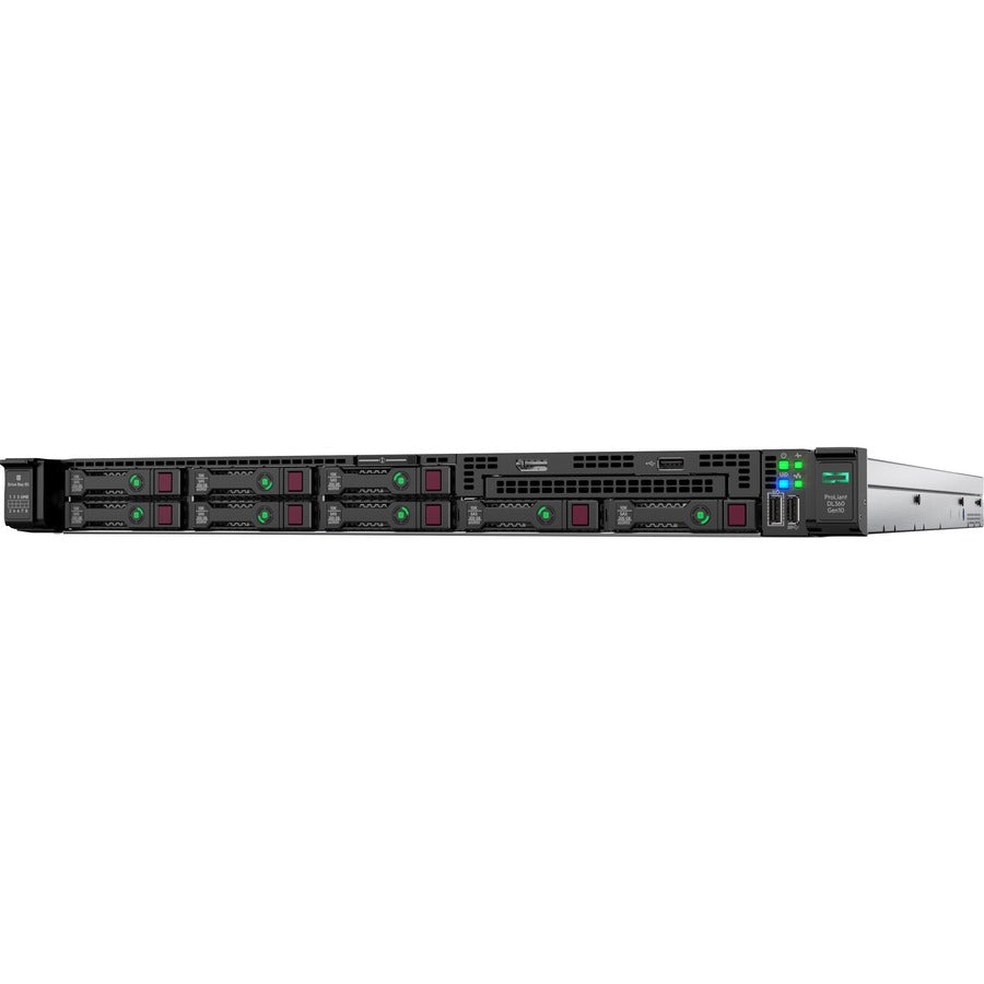HPE ProLiant DL360 G10 1U Rack Server - 1 Xeon Gold 6226R 2.90 GHz - 32 GB RAM - Serial ATA/600 Controller — P24742-B21