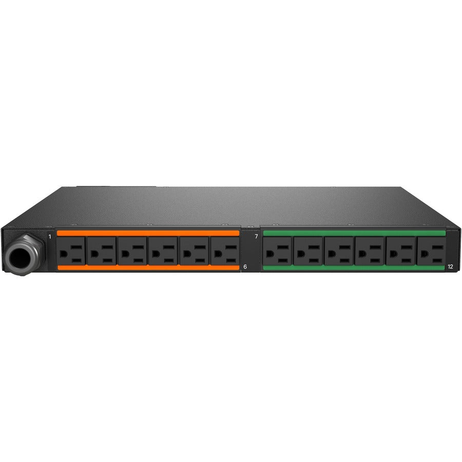Vertiv Geist Switched Rack PDU - 1U Rack| 30A| C13/C19| L6-30P| Horizontal PDU — VP53100