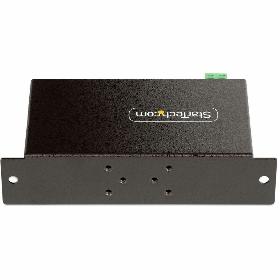 StarTech.com 4-Port Managed USB Hub, Heavy Duty Metal Industrial Housing, ESD & Surge Protection, Wall/Desk/Din-Rail Mountable, USB 5Gbps — 5G4AINDRM-USB-A-HUB