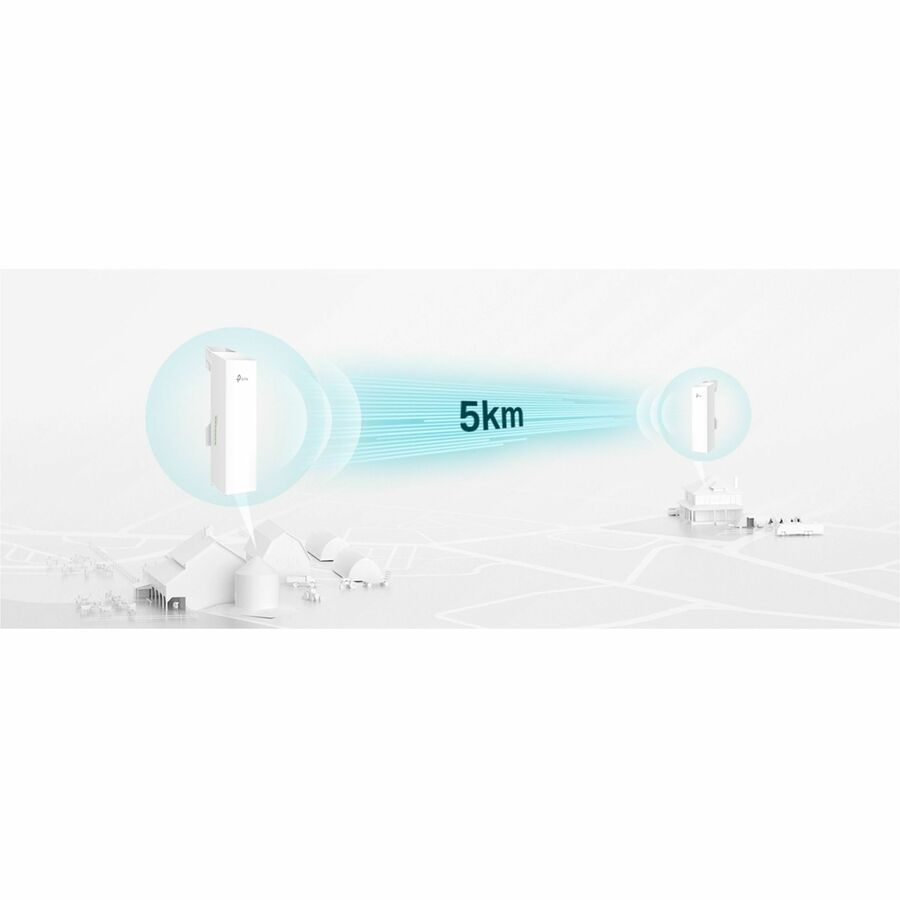 TP-Link EAP215-Bridge KIT Single Band Wi-Fi 7 IEEE 802.11 a/b/g/n/ac/ax/be 867 Mbit/s Wireless Bridge - Indoor/Outdoor — EAP215-BridgeKIT